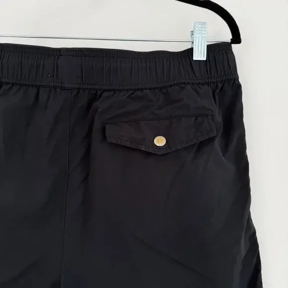Aime Leon Dore Shorts Men Large Black Nylon Logo Drawstring ALD Athletic Running - Picture 5 of 12